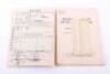 4x WW2 German Third Reich Document Books - 4