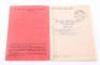 4x WW2 German Third Reich Document Books - 6
