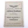 WW2 German Luftschutz Service Book (Luftschutzdienstbuch)