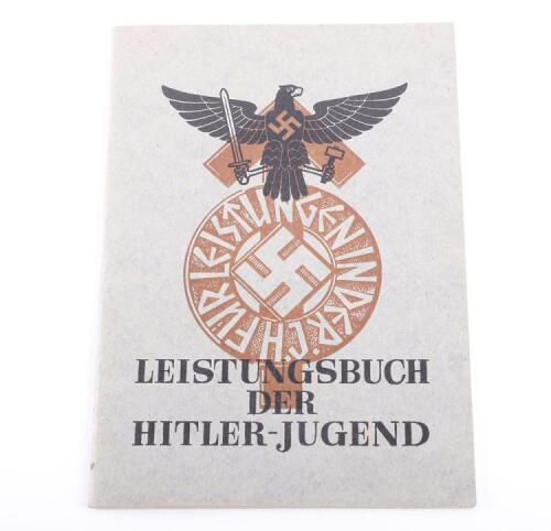 Third Reich Hitler Youth Leistungsbuch