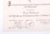WW2 German Luftwaffe Award Citation for the 1st October 1938 Medal - 2