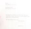 Third Reich Gauleiter Josef Wagner Signed Document / Letter, Hung by the Gestapo in 1945 for Involvement in the 20th July Bomb Plot to Assassinate Adolf Hitler - 3