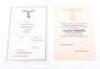 Luftwaffe Promotion Document - 2