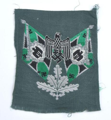 WW2 German Army Mountain Troops Standard Bearers Arm Badge