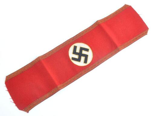 Third Reich NSDAP Gau Level Political Leaders Armband
