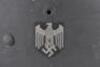 Mint Un-Issued WW2 German Army M-42 Single Decal Steel Combat Helmet - 2