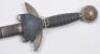 WW2 German Luftwaffe Officers Deluxe Pattern Sword with Damascus Blade - 3