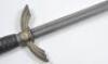 WW2 German Luftwaffe Officers Deluxe Pattern Sword with Damascus Blade - 10