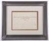 Framed Printed Invitation by Generalfeldmarschall Goring and Frau Goring - 2