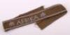 WW2 German Afrika Campaign Cuff Title