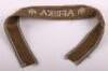 WW2 German Afrika Campaign Cuff Title - 3