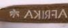 WW2 German Afrika Campaign Cuff Title - 4