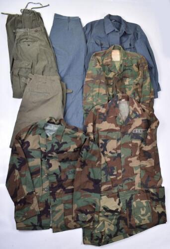 Grouping of Military Uniforms