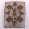 Post 1902 The Royal Highlanders The Black Watch Volunteer Officers Shoulder Belt Plate