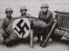 Historically Interesting and Important WW2 German Recognition Flag Taken from the First German Tank Destroyed by an American Tank Destroyer in WW2 in North Africa - 5
