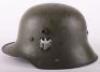 WW2 German M-16 Transitional Steel Combat Helmet