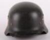 WW2 German Luftwaffe M-35 Double Decal Re-Issue Steel Combat Helmet - 5