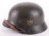 WW2 German Army M-40 Steel Combat Helmet