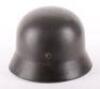 WW2 German Army M-40 Steel Combat Helmet - 5