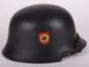 WW2 German Fire Police Helmet - 3