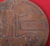 WW1 British Memorial Plaque to Albert Edward White - 4