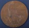 WW1 British Memorial Plaque to Alexander Frew - 3