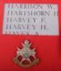 WW1 Bronze Memorial Plaque Fred Harvey - 2