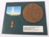 WW1 Bronze Memorial Plaque George Haines