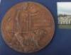 WW1 British Memorial Plaque Thomas Martin - 3