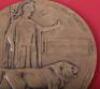 WW1 British Memorial Plaque Albert Diccox - 3