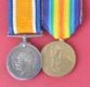 WW1 British Casualty Medal Pair and Memorial Plaque East Kent Regiment - 3