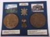 Pair of WW1 British Memorial Plaques Both Killed During the Second Battle of Ypres