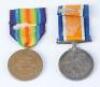 WW1 British Medal Pair Royal Artillery - 2