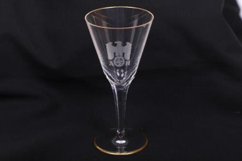 Lead Crystal Glass from Adolf Hitlers Personal Table Service