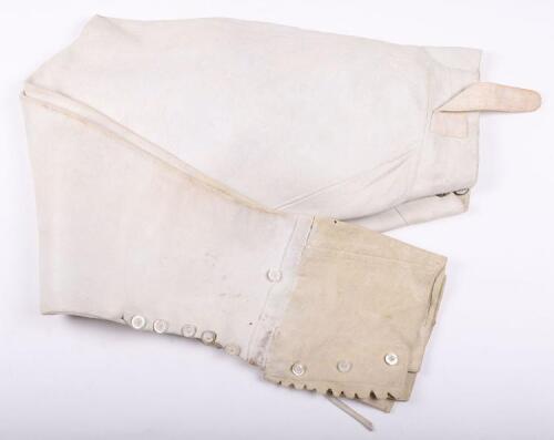 Pair of British Georgian / Victorian Style Buckskin Breeches