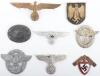 Grouping of Third Reich Metal Insignia