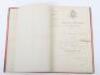 Souvenir de L'Armee 1870-1902&rdquo;. Bound Collection of Commissions" etc to Capitaine Edward Pierre Louis De Schryvere, Belgian Army - 6