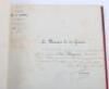 Souvenir de L'Armee 1870-1902&rdquo;. Bound Collection of Commissions" etc to Capitaine Edward Pierre Louis De Schryvere, Belgian Army - 7