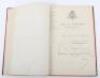 Souvenir de L'Armee 1870-1902&rdquo;. Bound Collection of Commissions" etc to Capitaine Edward Pierre Louis De Schryvere, Belgian Army - 8