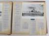 HMS Devonshire Album charting the history of the ship since 1929 when an accidental explosion wrecked a gun turret and killed and wounded 25 crew. - 4