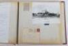 HMS Devonshire Album charting the history of the ship since 1929 when an accidental explosion wrecked a gun turret and killed and wounded 25 crew. - 16