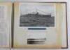 HMS Devonshire Album charting the history of the ship since 1929 when an accidental explosion wrecked a gun turret and killed and wounded 25 crew. - 22