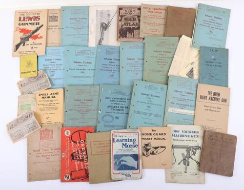 Various Military Manuals, circa World War II