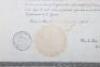 French Military Award Lettres de Chevalier, circa 1860 - 4