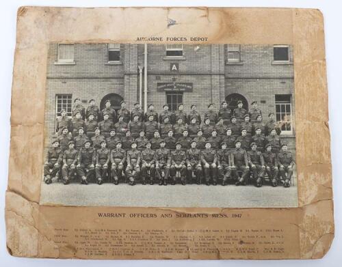 Airbourne Forces Depot 1947, nice group photograph