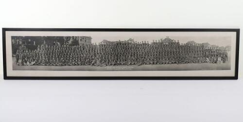 Panoramic Regimental Photograph Durham Light Infantry 1919