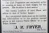 Proclamation Naval Bombardment Poster Hartlepool December 1914, - 3