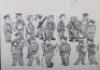 Quantity of Home Guard framed photographs, sketches - 16