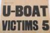 Evening News Poster "U-Boat Victims 5 days adrift" - 2