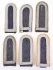 6x WW2 German Luftwaffe Flight Section / Fallschirmjager Shoulder Boards